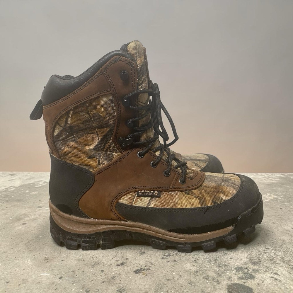 Rocky Core Waterproof Outdoor Boots Size 10W Camo 800g Insulated  FQ0004754